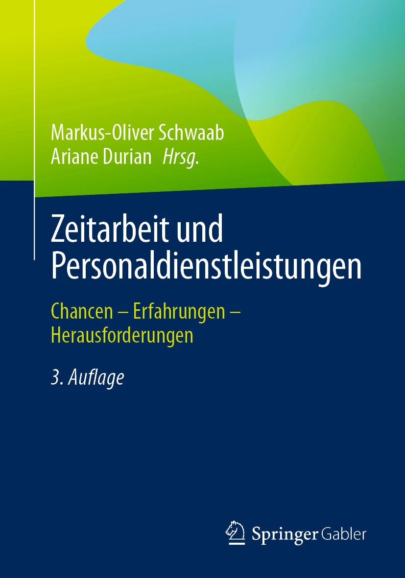 Cover des Buchs "Zeitarbeit und Personaldienstleistungen" (3. Auflage)