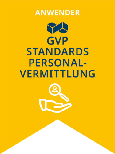 Logo GVP Qualitätsstandard Personalvermittlung